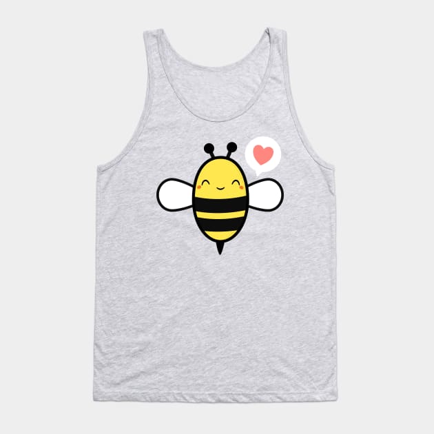 It's A Busy Bee Kawaii and Cute Tank Top by happinessinatee